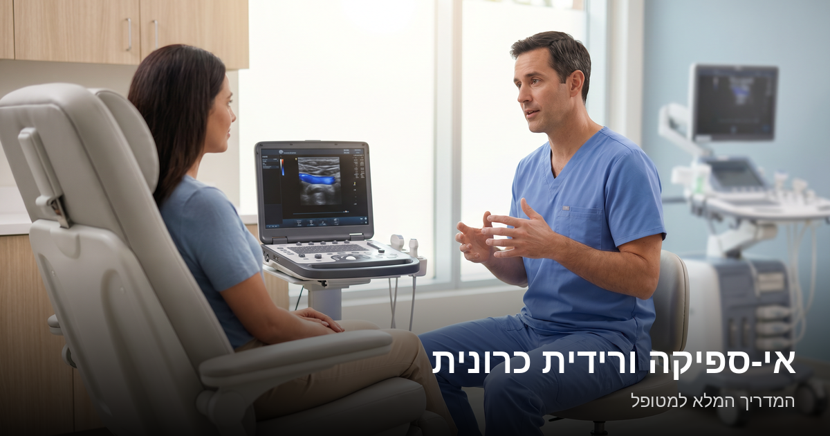 Read more about the article אי ספיקה ורידית כרונית (CVI) — המדריך המלא